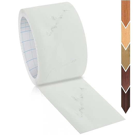 GSCIT Club Wood Grain Repair Tape, 2.4 inch X 25ft Self Adhesive Marble Grain Repair Patch for Tables, Chairs, Baseboards, Doors, Windows, Floors, Handicraft DIY.