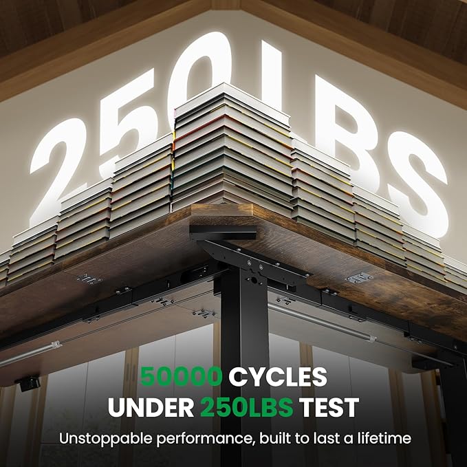 SIAGO L-Shaped Standing Desk - 75 x 63 Inch Adjustable Corner Standing Desk with Charging Station - L Shape Sit Stand Table with Memory Controller, Splice Board for Home Office