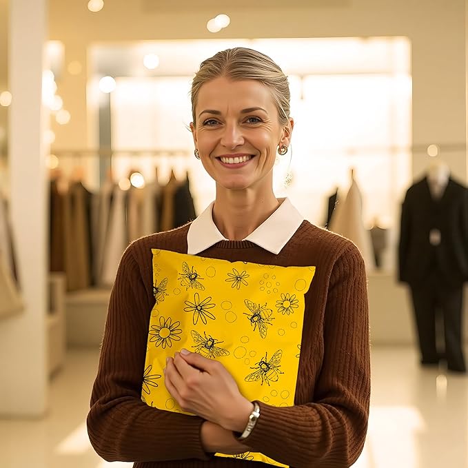 Bees Poly Mailer 10x13 Inch 100 Pcs, Waterproof Shipping Bags for Clothing, Tear-Resistant Mailier Bags, Strong Mailing Bags with Self-Seal