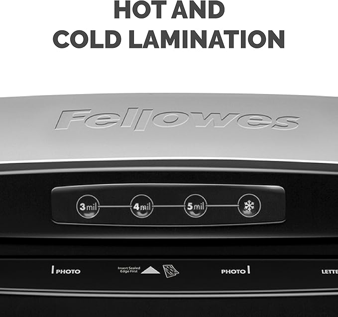 Fellowes Saturn 3i 125 Thermal Laminator Machine for Home or Office with Pouch Starter Kit, 12.5 inch, Fast Warm-Up, Jam-Free Design (5736601)