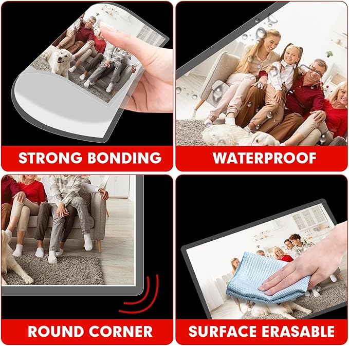 Laminating Sheets, 300 Pack Clear Thermal Laminating Plastic Paper Laminator Sheets, 9 x 11.5-Inch, 5mil, Ideal Office or School Supplies