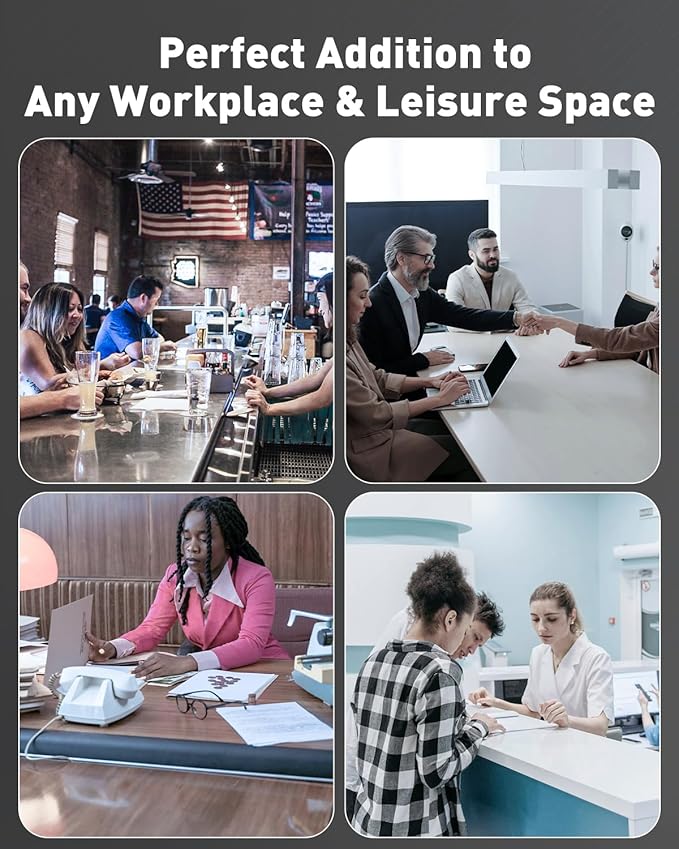 Uniclife 2 Pack Acrylic Business Card Holder for Desk 1 Slot Clear Horizontal Business Card Stand for Men & Women Desktop Name Card Display Stand Card Organizer for Office Exhibition, 60 Card Capacity