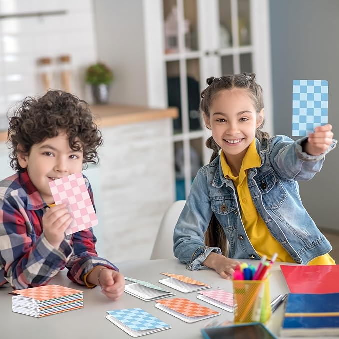 48 Pack Mini Hippie Groovy Notebooks Back to School Favors Small Pocket Size Retro Pink Blue Checked School Girl Notebooks for Students Teacher Appreciation Gift Employee Classroom Prize 5x3 Inch