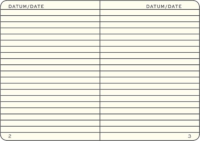 LEUCHTTURM1917 - Notebook Hardcover Medium A5-251 Numbered Pages for Writing and Journaling (Ink, Ruled)