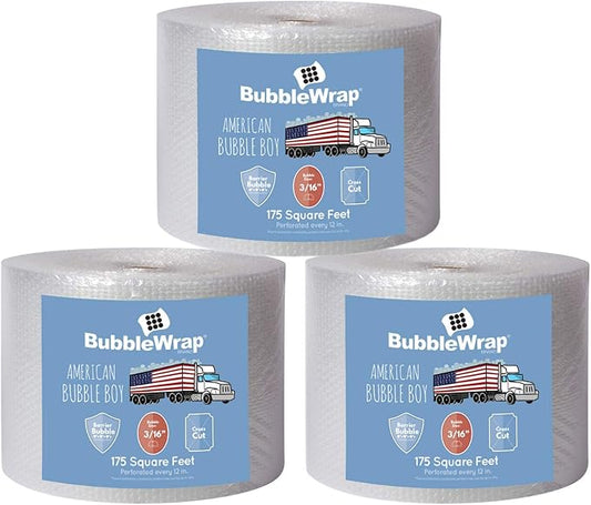 Bubble Wrap 525' **Bubble Bundle** for Packing, Shipping, Moving by American Bubble Boy