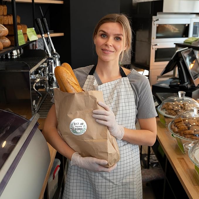 2x2 Round Thermal Labels A