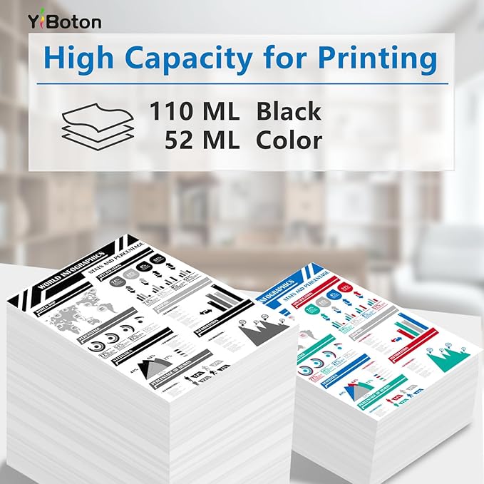 SP-1 SP01 Sublimation Ink Cartridges (5-Pack) SP01BKS SP01CS SP01MS SP01YS Ink Compatible with Thermo Sublimation SP-1 Printers,110ML