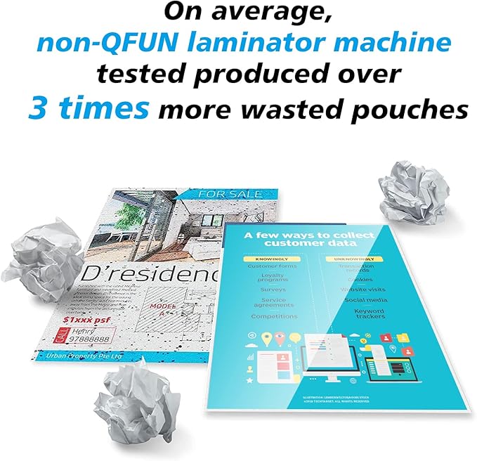 Laminator Machine 13-Inch Thermal Lamination with Laminating Sheets 9 in1 Office Desktop Laminate Machine, Portable A3 Laminater for Teachers Personal 60S Warm-Up Never Jam