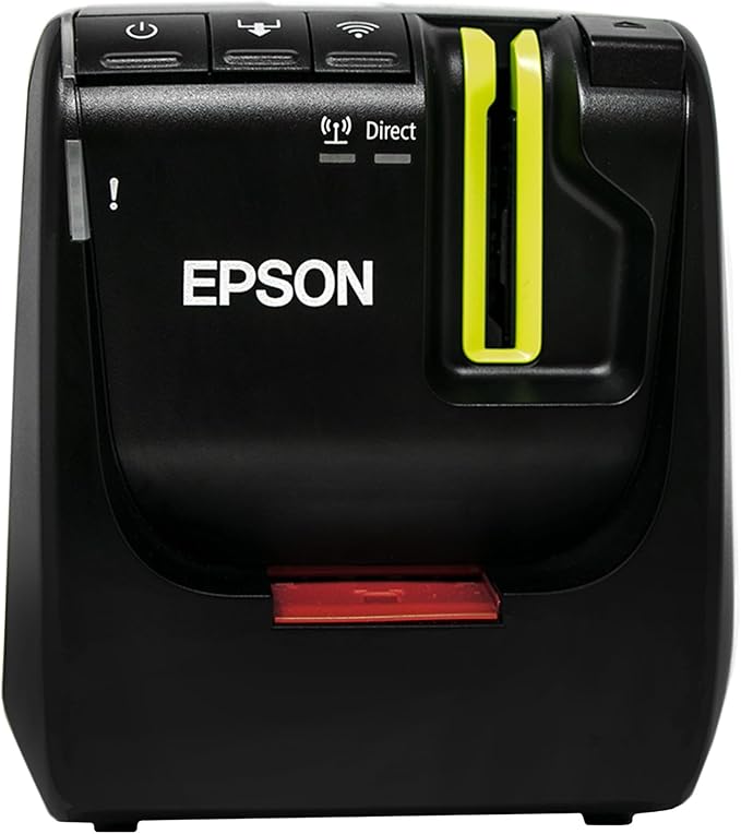LABELWORKS Epson LW-PX800 Industrial Wireless Label Maker - Desktop Label Printer Compatible with Large Variety of Tape Types