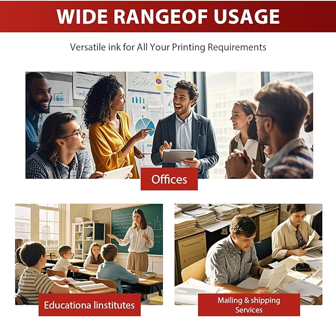 SL-870-1 XXL Fluorescent Red Ink Cartridge Compatible for PB New SendPro Mailstation Postage Meter (CSD1) - 1 Pack(18ML) 18M