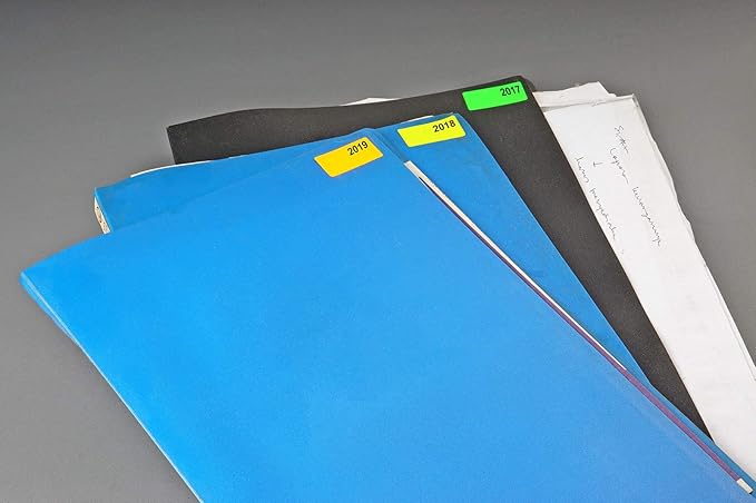 Royal Green Silver Foil Stickers Rectangle Labels Great for Tags Sticker Seals and Gift Favors 40mm x 19mm (1.57 inch x 0.75) - 500 Pack