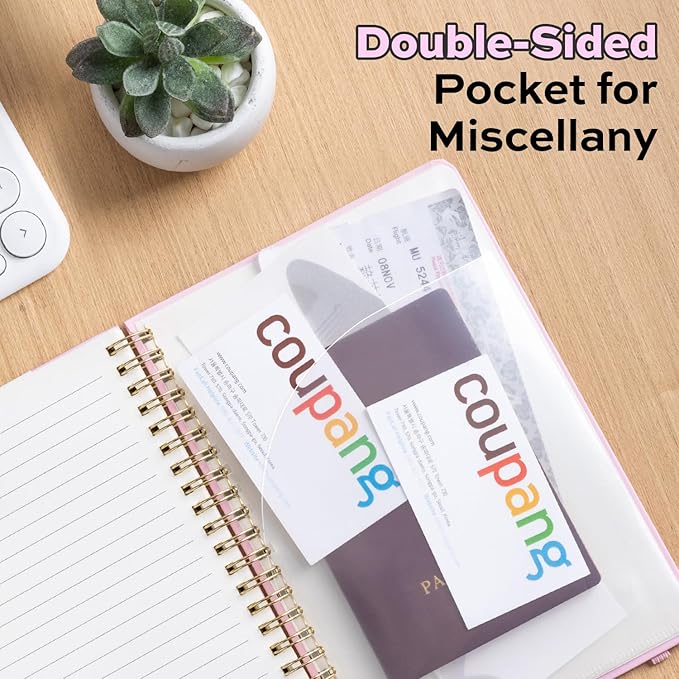 deli 3-Pack Lined Spiral Journal Notebook, 160 Pages, A5 (5.5"x8") Hardcover Writing Notebook, College Ruled Spiral Bound Journal for Women & Men - Perfect for Work, School, Office & Note Taking