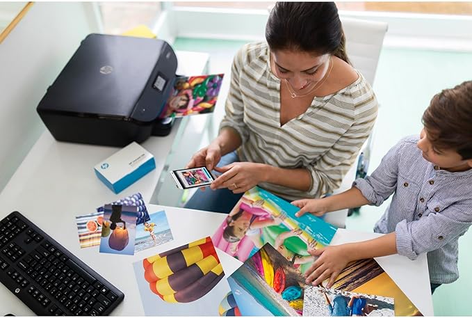 HP Advanced Photo Paper, Glossy, 13x19 in, 20 sheets (CR696A),White