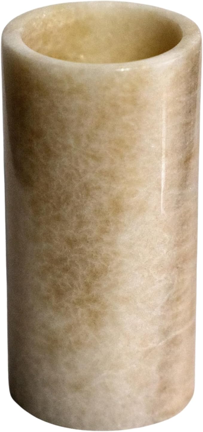 Pen Holder - Toothbrush Holder, Desk Organizer, Makeup Brush Holder, Gift for Home, Kitchen Utensil Holder, Storage Desktop, Onyx Marble, Mini Vase