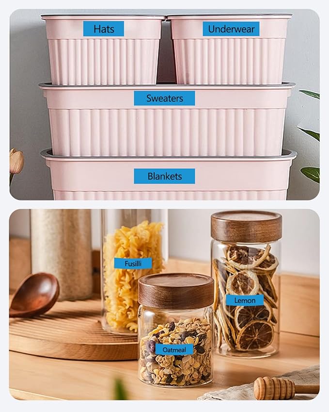 12mm 0.47 Black on Blue Laminated Tape Compatible for Brother P Touch Label Maker Tape TZe-531 TZe531 Tze Tz Tape for PT D200 D210 D220 D400 Cube, 1/2 Inch x 26.2 Feet, 3-Pack