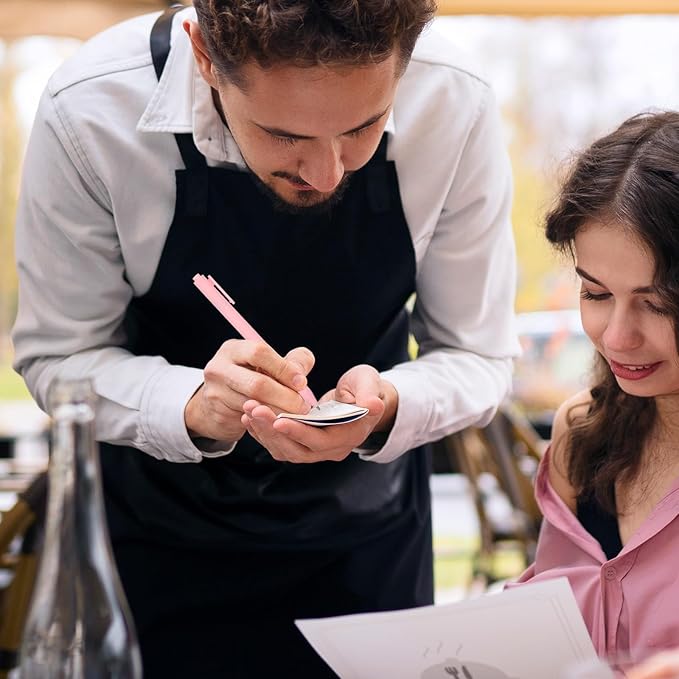 100 Pcs Ballpoint Pens, 1.0 mm Retractable Comfortable Writing Pens Large Capacity Black Ink Ballpoint Pen Set for Teacher Student Office School Home Supplies