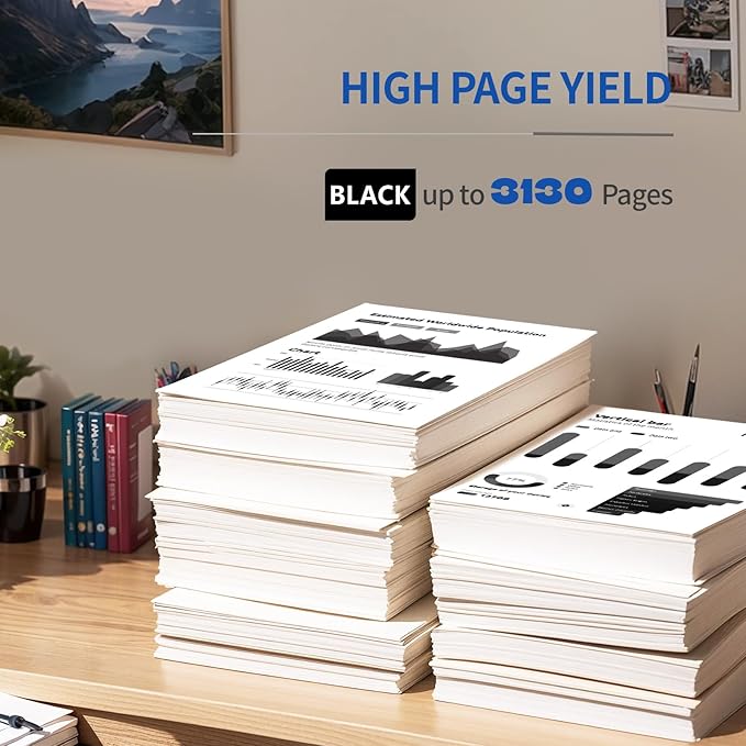 067H 067 Black Toner Cartridge 1-Pack with Chip Compatible Canon 067H CRG-067H Toner Work with Canon imageCLASS MF656Cdw MF653Cdw MF654Cdw LBP632Cdw LBP633Cdw Printer, CRG067H Ink, Black