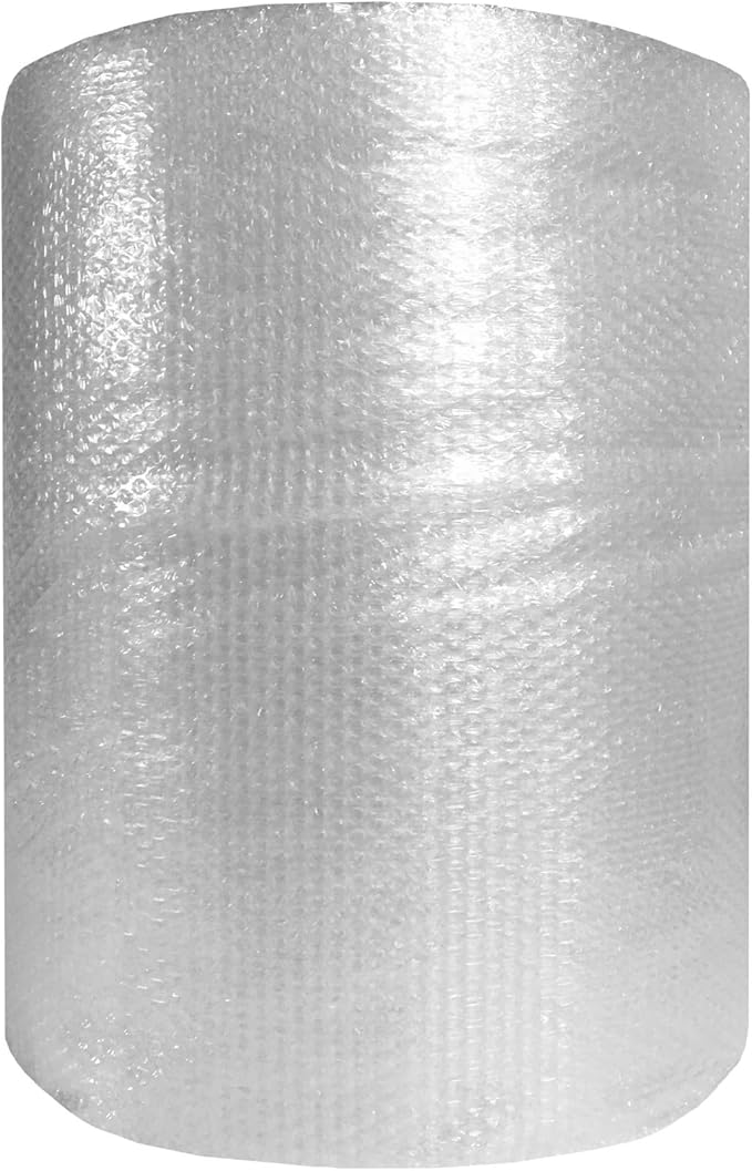 Uboxes Bubble Roll 24 Wide x 175 ft Small Bubbles 3/16 Perforated Every 12, Clear, BUBBSMA24175