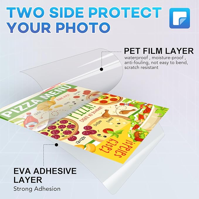 600 Pack Laminating Sheets, Holds 8.5 x 11 Inch Sheets, 3 mil, 8.9" x 11.4" Thermal Laminating Pouches Lamination Sheet Paper for Laminator, Clear, Letter Size, Office and School Supplies