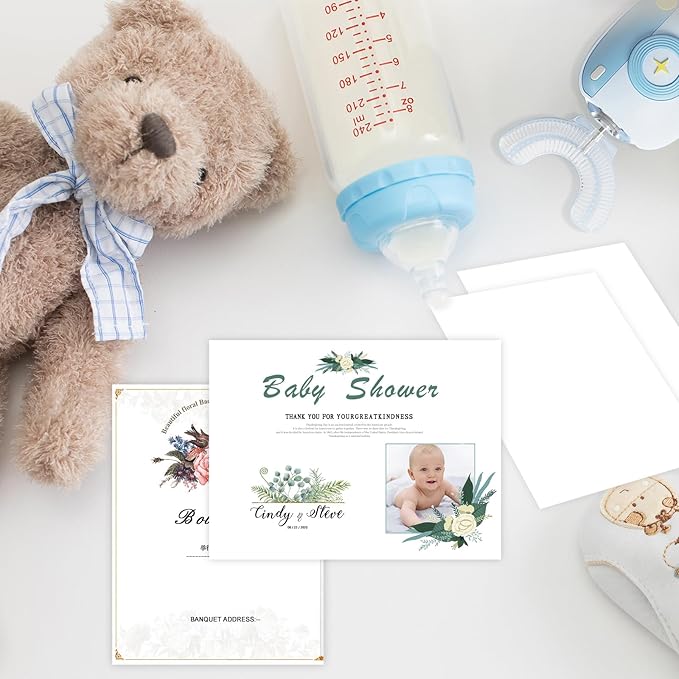 100 Pack White Blank Cardstock 5x8 Thick Paper，Goefun 80lb Flat Cards Stock Printer Paper for Invitations, Postcards, Photos, DIY Card Making