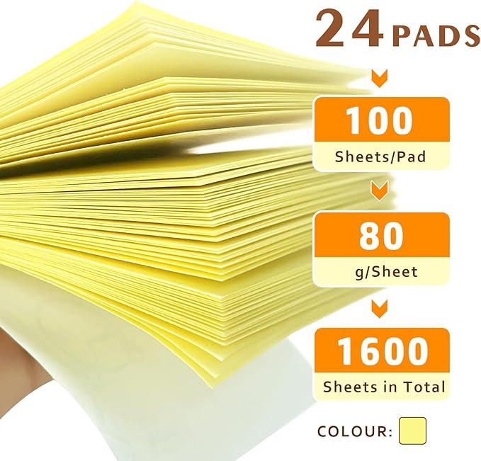 2 x 1.5in Sticky Notes Mini, Yellow Sticky Notes,1600pcs Notes Pads Small Memo Pads,100 Sheets/Pad Strong Self-Stick Pads, Bulk Tiny Pads Easy to Post Notes for Home, Meeting(16Pack)