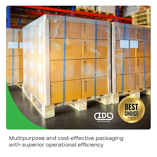 IDL Packaging - CEP-48-M Cardboard Edge Protector 2” X 2” X 48”, Pack of 50 – V-Board Reinforced Cardboard Corners for Shipping – White Kraft Cardboard Corners for Packing – Moving Corner Protectors