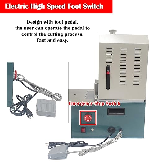 Eelectric Corner Rounder Cutter Machine, 180W Heavy Duty Paper Punch Cutter with R3 R4 R5 R6 R8 R9 R10 Seven Blades, Metal Corner Rounder Punch for Office Business Cardstock Plastic PVC