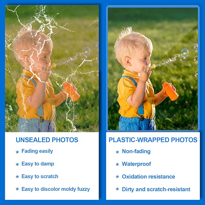 HERKKA 200 Pack Laminating Pouches, Hold 11 x 17 Inch Sheet, 5 Mil Clear Thermal Laminating Paper 11.5 x 17.5 Inch, Round Corner