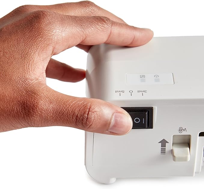 Amazon Basics 12 inch Thermal Laminator Machine, 1 Min Warm-Up, Home/Office/School Use, 20 Pouches Included, White