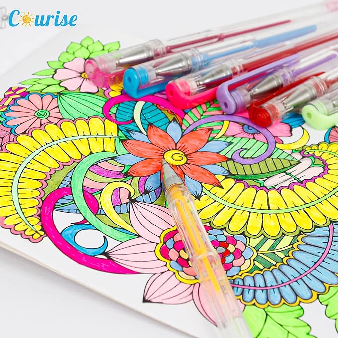 108 Unique Colors Gel Pen Set