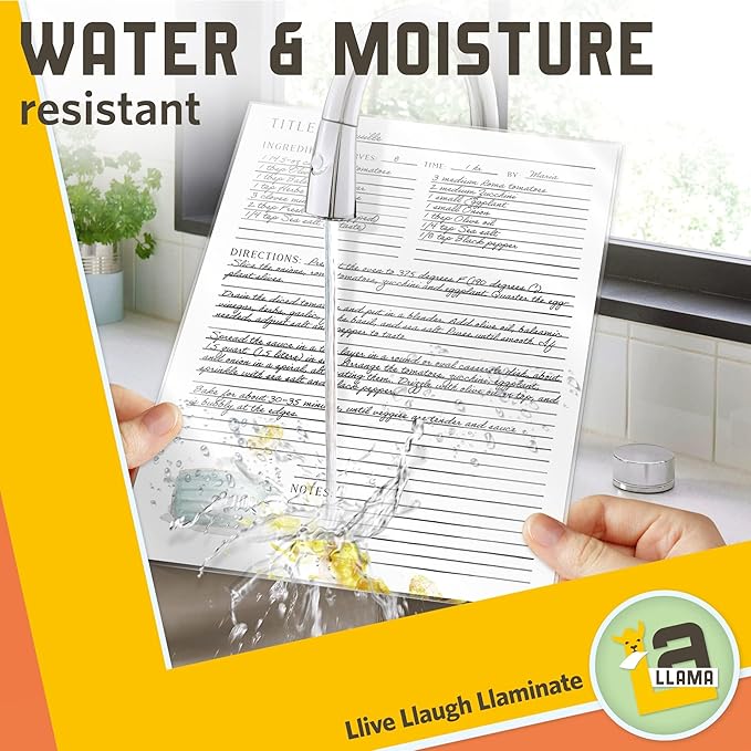 Matte Thermal Laminating Pouches, 11.5 x 17.5 Inches, Matte Finish, 3 Mil Thick, 50 Pack, Suited for Menu Size Laminating Sheets 11 x 17