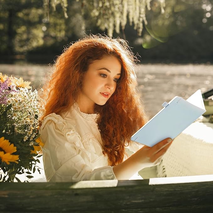 MINICAGIE 2 Pack Lined Journal Notebook for Women Cute Leather Journals for Writing Aesthetic Floral Diary 192 Pages A5 Hardcover Journaling Notebooks with Pen Loop, Blue, Purple