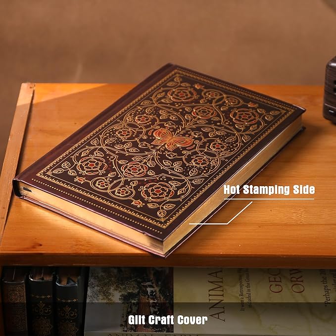 Line Notebooks for Women Men, A5 Aesthetic Hardcover Ruled Diary, 100 GSM Journals for Writing for Work, Note Taking, Office School