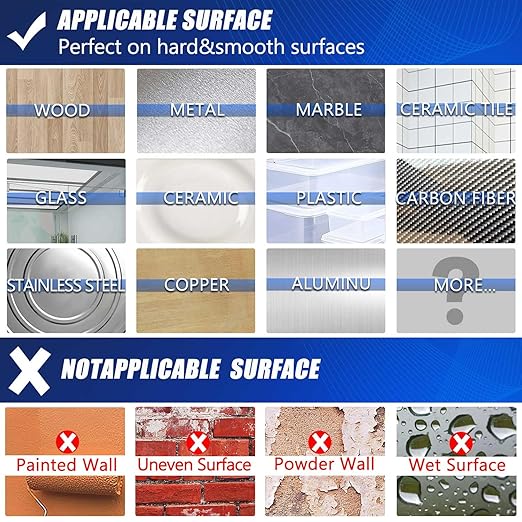 Strong Nano Double Sided Tape Heavy Duty Mounting,Clear Removable Wall Sticky Adhesive Strips,Reusable Thick Gel Grip for Hanging Picture,Poster,Carpet,Photo