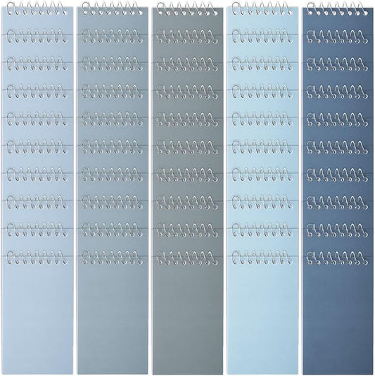 Teling 50 Pcs Spiral Graph Paper Memo Pads Bulk 3x5 Inch Small Note Pads Top Spiral Pocket Graph Notebook 75 Pages Mini Grid Steno Notepads for Writing Sketching Drawing School Office Supplies
