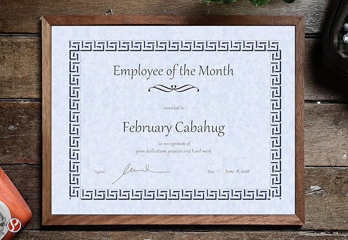 Bluestone Stationery Parchment Recycled Paper | 65Lb Cover Cardstock | 8.5” x 11” Inches | 50 Sheets Per Pack