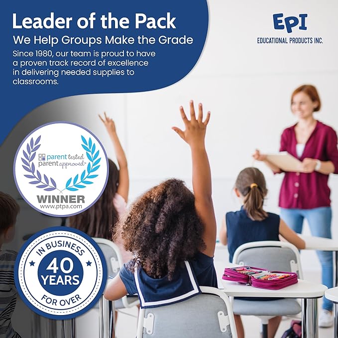 EPI Spiral Notebook | 5 Subject - Wide Ruled - 180 Sheets, Durable Spiral Binding | 10.5 x 8 in | Classroom Supplies | School, Office, Note Taking, Journaling - 24 Pack