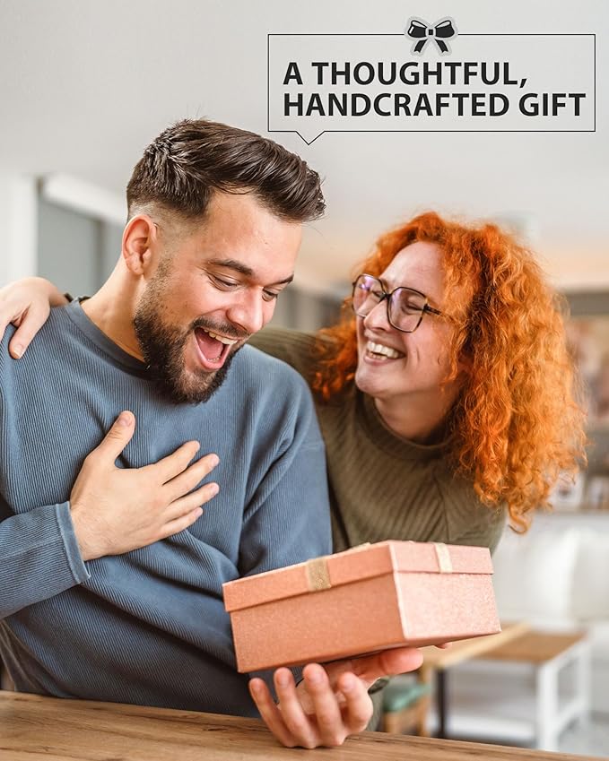 HULISEN Wooden Desk Organizer Tray with Pen Holder, Non-Slip Desk Tray and Pencil Holder Set with Felt Lined, Desktop Accessories for Home Office Workspace Organization