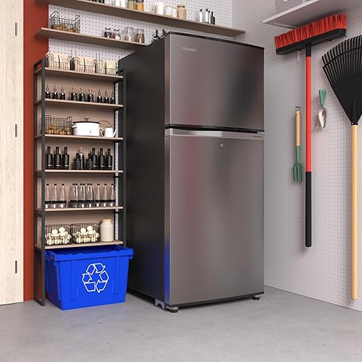 14 Gallon Rectangular Blue Recycling Bin | 2 Pack | Inside Outside Curbside | Stackable Box for Paper Plastic