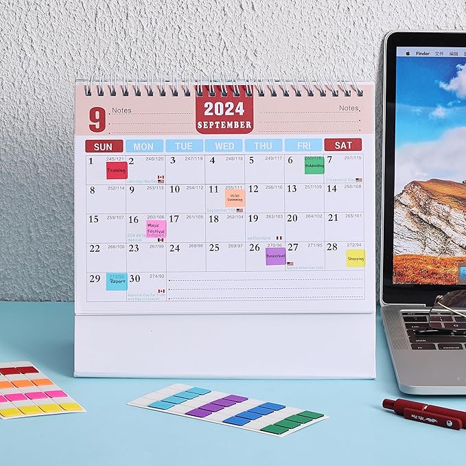 Mr. Pen- Sticky Index Tabs, 480 Pcs, Colorful Sticky Tabs for Notebooks, Page Markers, Page Tabs for Binders, Page Tabs Sticky Tabs for Books, Notebook Tabs, Book Sticky Tabs for Notebooks