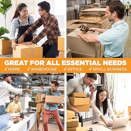 Tape King Clear Packing Tape - XL 110 Yards Per Roll (36 Rolls) - 1.88 Inch Wide Stronger & Thicker 2.7mil, Heavy Duty Adhesive Industrial Depot Tape for Moving Packaging Shipping and Commercial