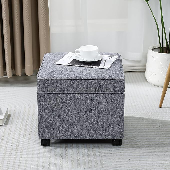Adeco Storage Ottoman
